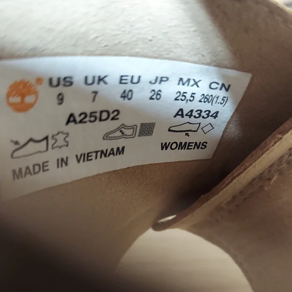 Timberland Women's Cherrybrook Leather Sandals Size 9 - Picture 11 of 13